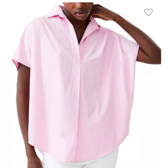 French Connection Popover Top - Lilac - Medium - Picture 7 of 9